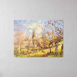Alfred Sisley Orchard im Frühjahr Leinwanddruck