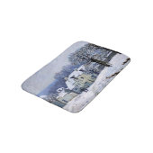 Alfred Sisley - Place Chenil in Marly, Schneeeffek Badematte (Schrägansicht)