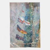 Alfred Sisley - Regatta bei Molesey Geschirrtuch (Vertikal)