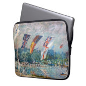 Alfred Sisley - Regatta bei Molesey Laptopschutzhülle (Vorderseite Links)