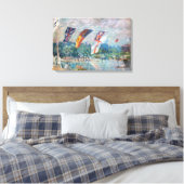 Alfred Sisley - Regatta bei Molesey Leinwanddruck (Insitu (Schlafzimmer))