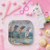 Alfred Sisley - Regatta bei Molesey Pappteller (Party)