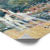 Alfred Sisley | Regatta bei Molesey Poster (Ecke)