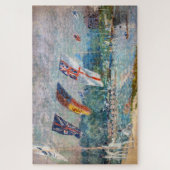 Alfred Sisley - Regatta bei Molesey Puzzle (Vertikal)