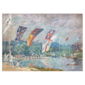 Alfred Sisley - Regatta bei Molesey Tischdecke (Vorderseite (Horizontal))