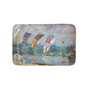 Alfred Sisley - Regatta in Molesey Badematte