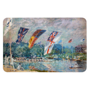 Alfred Sisley - Regatta in Molesey Magnet