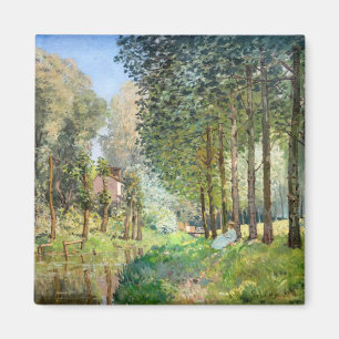 Alfred Sisley - Ruhe am Bach Magnet
