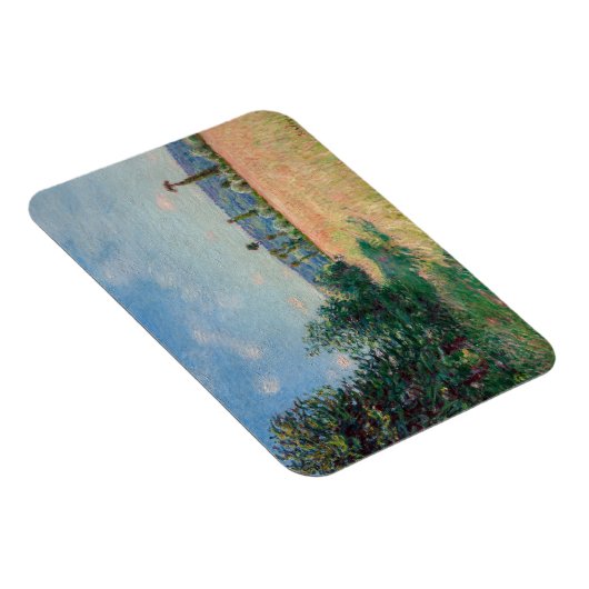 Alfred Sisley - Sahurs Meadows in Morning Sun Magnet (Rechte Seite)