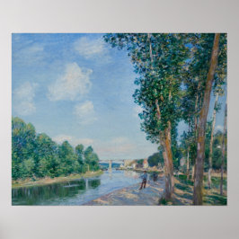 Alfred Sisley - Saint-Mammes. June Sunshine Poster