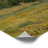 Alfred Sisley | Seine in Billancourt Poster (Ecke)