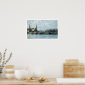 Alfred Sisley | Seine in Bougival Poster (Küche)