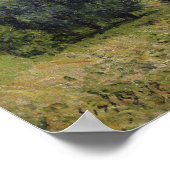 Alfred Sisley | Seine in Suresnes Poster (Ecke)