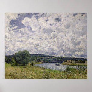Alfred Sisley   Seine in Suresnes Poster
