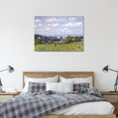 Alfred Sisley | Seine-Tal in St-Cloud Leinwanddruck (Insitu (Schlafzimmer))