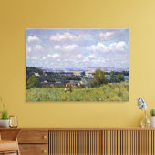 Alfred Sisley | Seine-Tal in St-Cloud Leinwanddruck (Insitu (Wohnzimmer))