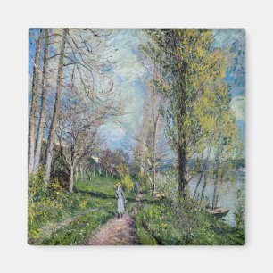 Alfred Sisley - Seine-Ufer bei By Magnet