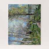 Alfred Sisley - Seine-Ufer bei By Puzzle (Vertikal)