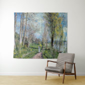 Alfred Sisley - Seine-Ufer bei By Wandteppich (Beispiel (Horizontal))