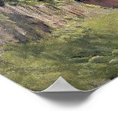 Alfred Sisley | Straße in Louveciennes Poster (Ecke)