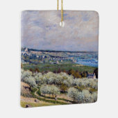 Alfred Sisley - Terrasse auf Saint-Germain, Frühja Keramikornament (Rechts)
