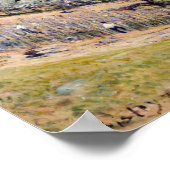 Alfred Sisley - Terrasse auf Saint-Germain, Frühja Poster (Ecke)