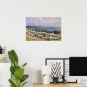 Alfred Sisley - Terrasse auf Saint-Germain, Frühja Poster (Heimbüro)