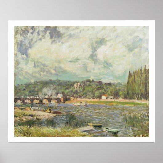 Alfred Sisley | The Bridge at Sevres Poster (Vorne)