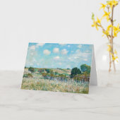 Alfred Sisley - The Meadow Karte (Gelbe Blume)