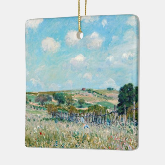 Alfred Sisley - The Meadow Keramikornament (Links)