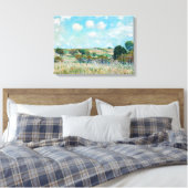 Alfred Sisley - The Meadow Leinwanddruck (Insitu (Schlafzimmer))