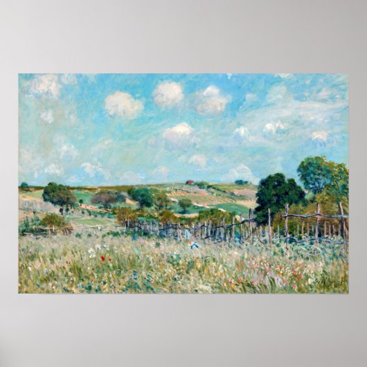 Alfred Sisley - The Meadow Poster (Vorne)