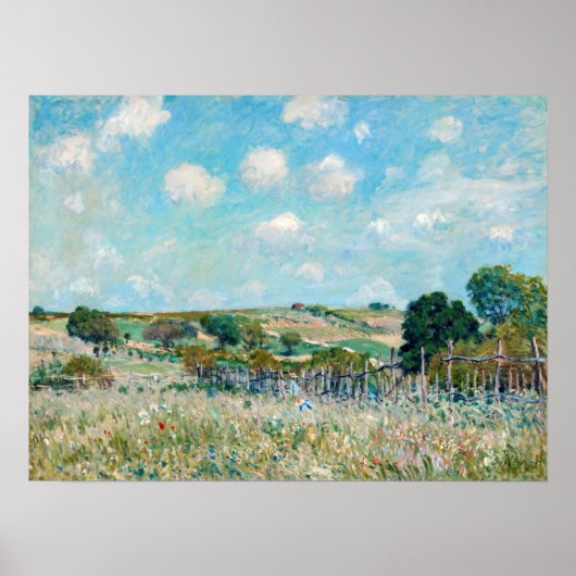 Alfred Sisley - The Meadow Poster (Vorne)