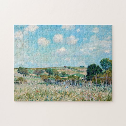 Alfred Sisley - The Meadow Puzzle (Horizontal)