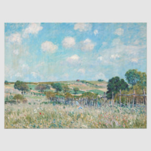 Alfred Sisley - The Meadow Seidenpapier