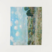 Alfred Sisley - The Meadow Wandteppich (Vorderseite)