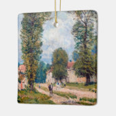 Alfred Sisley - The Versailles Road Keramikornament (Links)