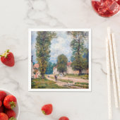 Alfred Sisley - The Versailles Road Serviette (Beispiel)