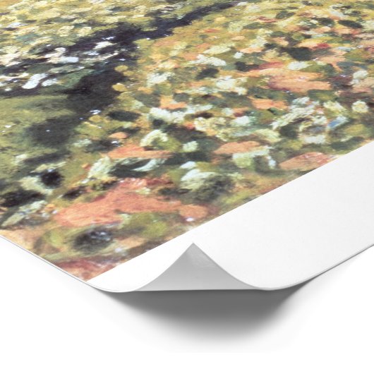 Alfred Sisley | Weizenfeld Poster (Ecke)