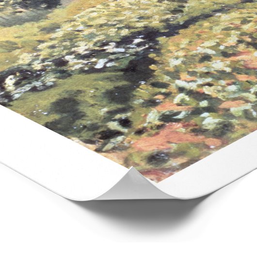 Alfred Sisley | Weizenfeld Poster (Ecke)