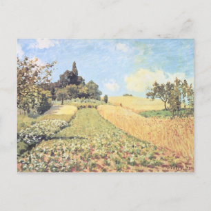 Alfred Sisley Weizenfeld Postkarte