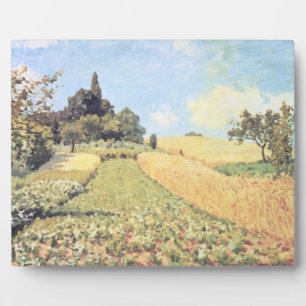 Alfred Sisley Wheat Field Fotoplatte