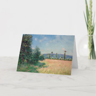 Alfred Sisley - Wiesen von Sahurs am Morgen Karte
