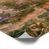 Alfred Sisley - Windy Day in Veneux Poster (Ecke)