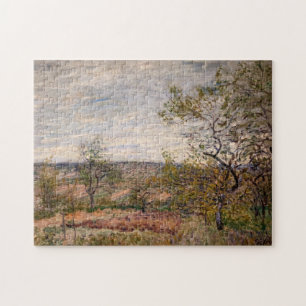 Alfred Sisley - Windy Day in Veneux Puzzle