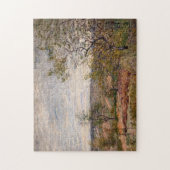 Alfred Sisley - Windy Day in Veneux Puzzle (Vertikal)