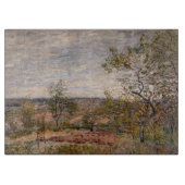 Alfred Sisley - Windy Day in Veneux Schneidebrett (Vorderseite)