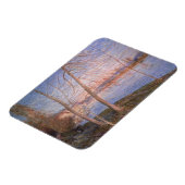 Alfred Sisley | Wintervormittag Magnet (Linke Seite)