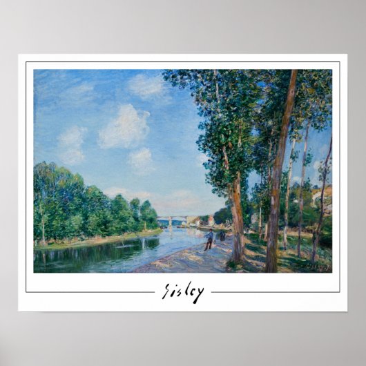 Alfred Sisley Zedign Art Poster #11 (Vorne)