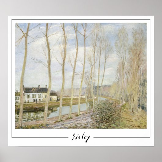Alfred Sisley Zedign Art Poster #12 (Vorne)